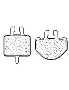 Juego de pastillas sinterizadas con tratamiento cerámico para bici CL BRAKES (4005VRX)