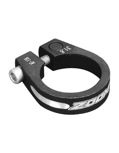 Abrazadera cierre de tija sillin bicicleta. 31,8