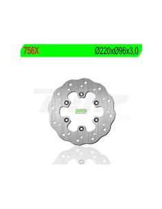 Disco de freio ondulado NG 756X Ø220 x Ø96 x 3 Posição: Frente