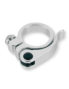 Abrazadera c/cierre rapido 28,6 mm.Plata