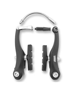 Juego de frenos bicicleta ALHONGA V-Brake. Aluminio negro