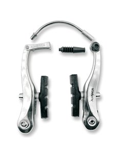 Juego de frenos de bicicleta ALHONGA V-Brake Aluminio Plata