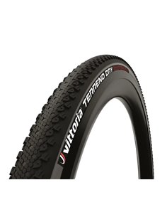 Neumático Vittoria Terreno Dry 700x35c Gravel flanco gris G2.0
