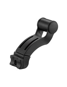 Soporte elevado a la horquilla para luces delanteras de bicicleta