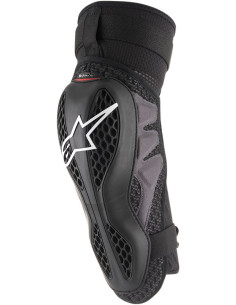 Genolleres motocròs Sequence Negre / Vermell S / M Alpinestars 6.502.618-13-Sm