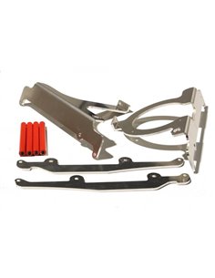 Protetores de radiador alumínio vermelha AXP Beta RR