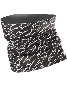 Necktube Astars Bk/Wt Alpinestars 4759319-12