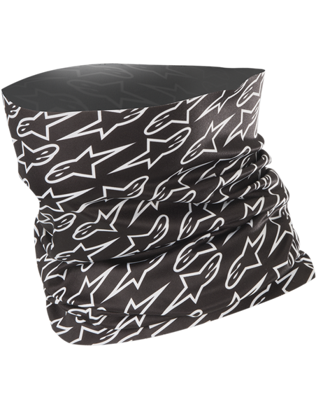 Necktube Astars Bk/Wt Alpinestars 4759319-12