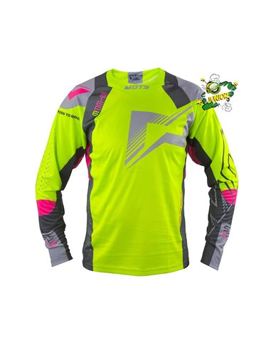 Trial Jersey MOTS Junior, Fluo, S (6 y)