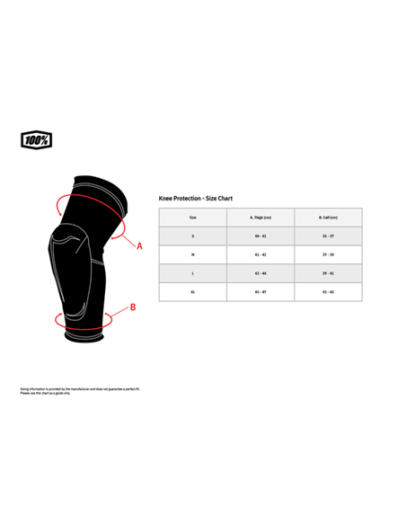 Rodilleras Ridecamp 100% MTB 70001-00005 S