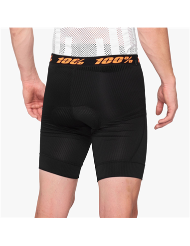 Calções Crux Liner 100% MTB 40048-00001 30