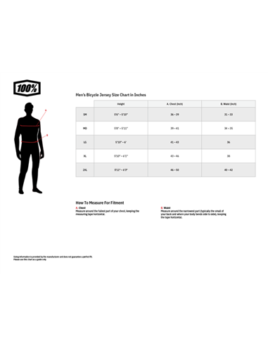 Samarreta de màniga llarga R-Core-X 100% MTB 40000-00000 S