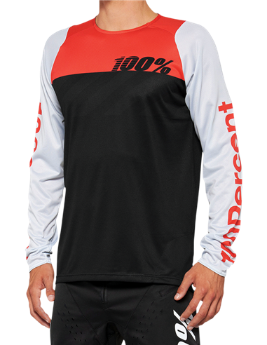 Camisa de ciclismo R-Core LS 100% MTB 40005-00001 M