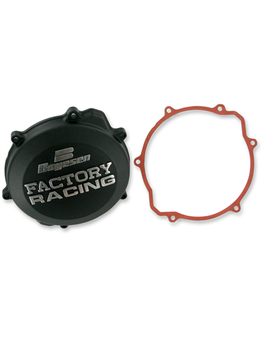 CLUTCH COVER FACTORY RACING  ALUMINUM REPLACEMENT BLACK BOYESEN CC32AB