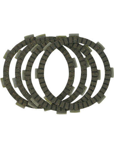 Kit de discos de embrague de fricción Plate Ck Series Cork EBC CK1151