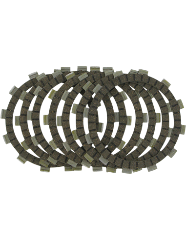 Kit de discos de embrague de fricción Plate Ck Series Cork EBC CK2279