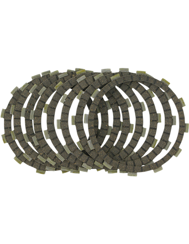 Kit de discos de embrague de fricción Plate Ck Series Cork EBC CK3433