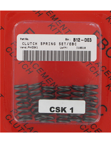 Muelles de embrague Csk Series Coil Spring Steel EBC CSK001