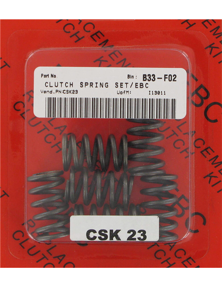 Molas de embreagem Série Csk Mola helicoidal de aço EBC CSK023