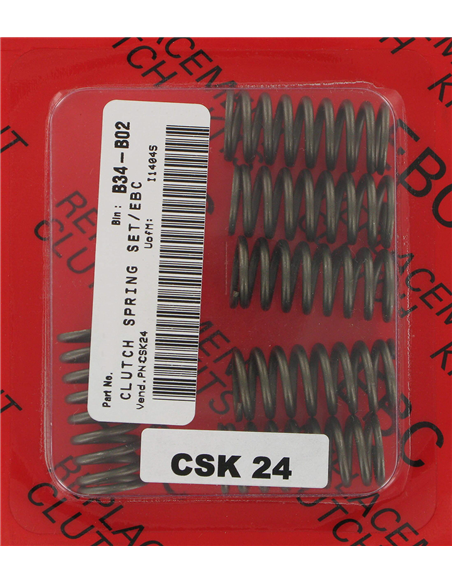 Molls d'embragatge CSK Sèries Coil Spring Steel EBC CSK024