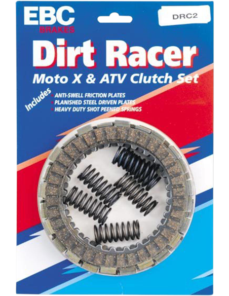 Kit de embrague completo Drc Series Offroad/Atv Cork EBC DRC111