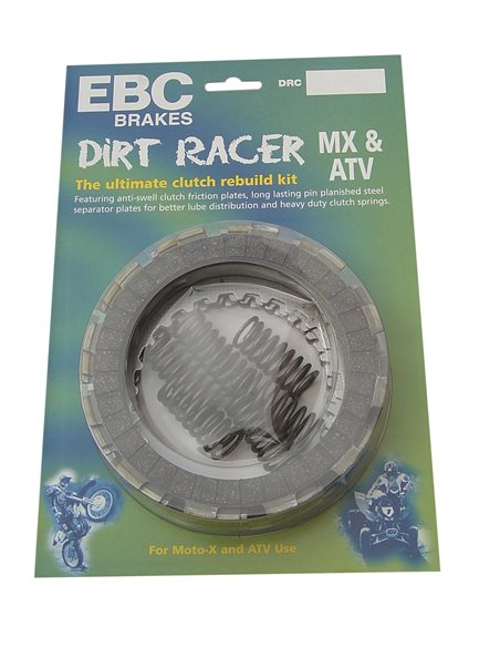 Kit d'embragatge complet DRC Sèries Offroad / Atv Cork EBC DRC015