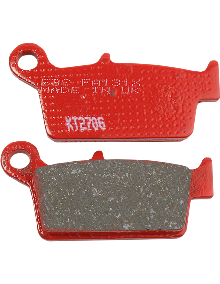 Brake Pad Fa-Tt Series Carbon Fiber EBC FA131TT