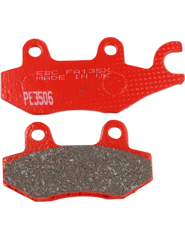 Pastilhas de freio de fibra de carbono EBC FA135TT