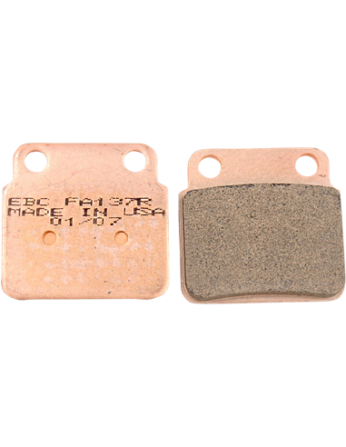 Plaquettes de frein EBC FA137R en métal fritté série Fa-R