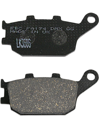 Pastilhas de freio de fibra de carbono EBC FA174