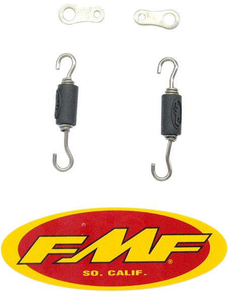 Molas e clipes de reposição FMF Titanium 4 / Factory 4 040186