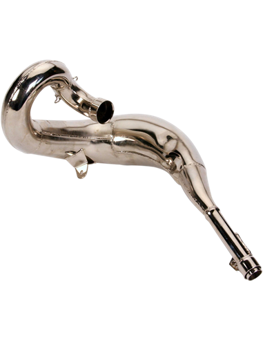 Tubo de escape de prata Gnarly Honda FMF 020 025