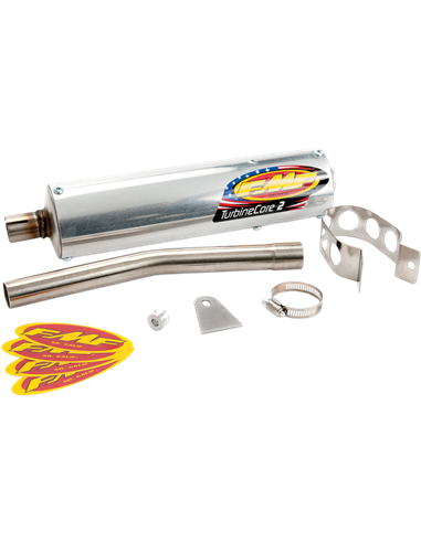 Silenciador d'escapament amb guardachispas FMF FMF Univ S / A 80-125Cc 020.302