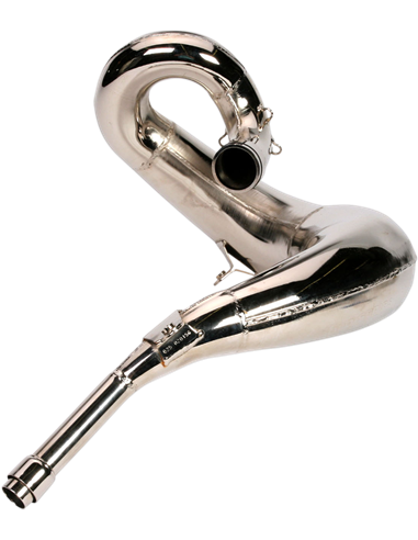 Tubo de escape de prata Gnarly Yamaha FMF 020156