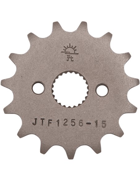 Piñón de ataque JTF1256.15  15 dientes 420 PITCH NATURAL STEEL