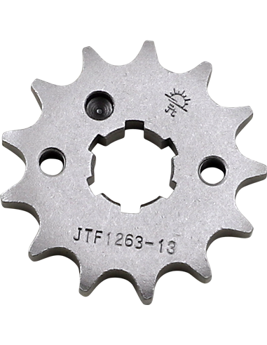 Piñón d'atac JTF1263.13 13 dents 428 PITCH NATURAL STEEL
