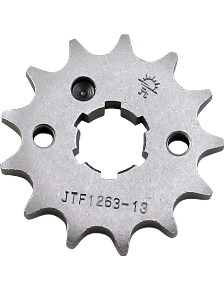 Front drive sprocket JTF1263.13 13 teeth 428 PITCH NATURAL STEEL