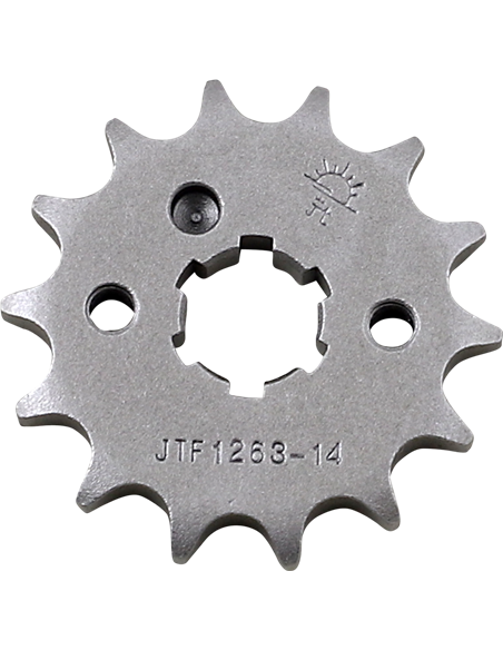 Front drive sprocket JTF1263.14 14 teeth 420 PITCH NATURAL STEEL