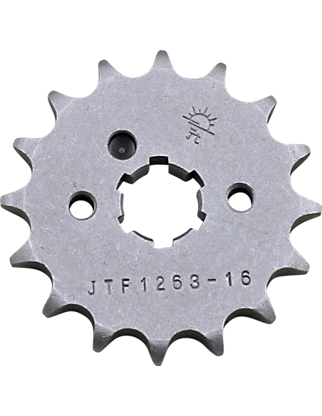 Front drive sprocket JTF1263.16 16 teeth 428 PITCH NATURAL STEEL