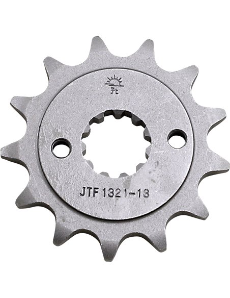 Front drive sprocket JTF1321.13 13 teeth 520 PITCH NATURAL STEEL