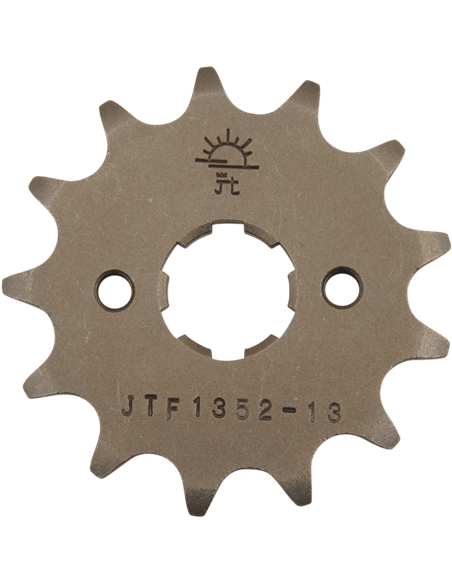 Front drive sprocket JTF1352.13 13 teeth 520 PITCH NATURAL STEEL