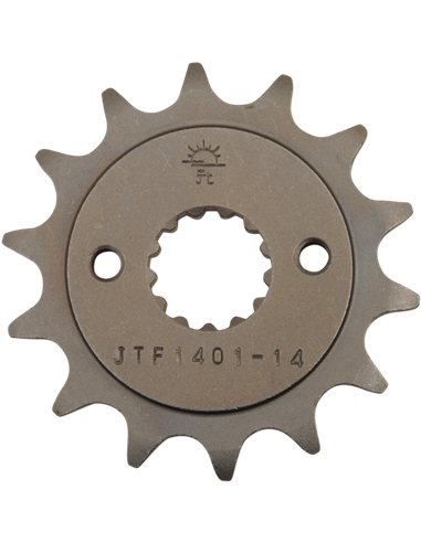 Piñón d'atac JTF1401.14 14 dents 520 PITCH NATURAL STEEL