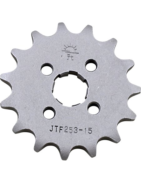 Piñón de ataque JTF253.15  15 dientes 420 PITCH NATURAL STEEL