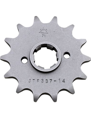 Pinhão de Ataque JTF337.14 14 dentes 520 PITCH AÇO NATURAL