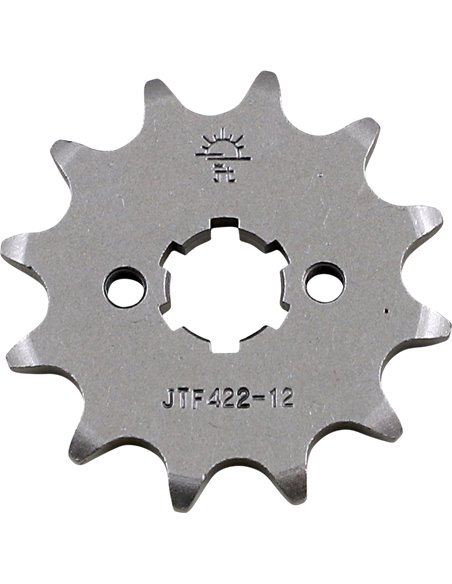 Piñón de ataque JTF422.12  12 dientes 520 PITCH NATURAL STEEL