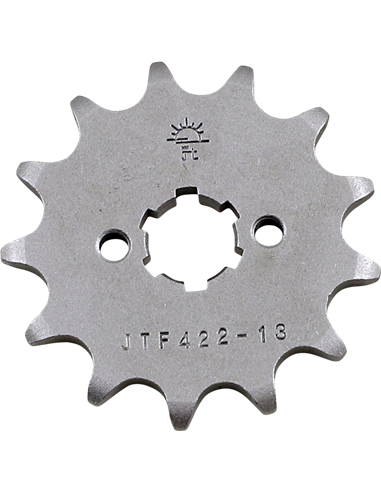 Front drive sprocket JTF422.13 13 teeth 520 PITCH NATURAL STEEL