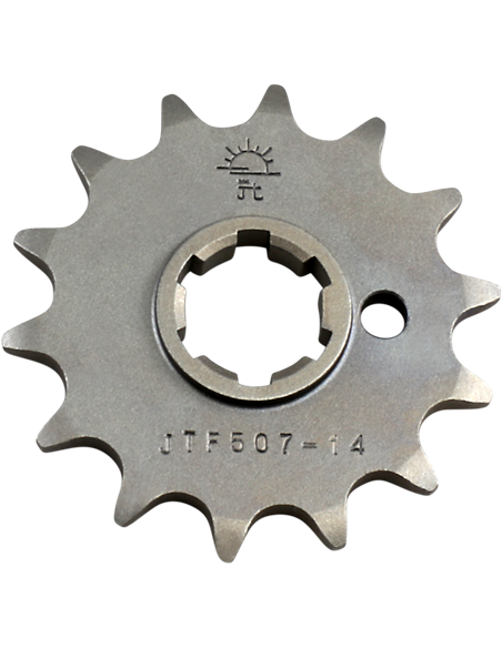 Piñón d'atac JTF507.14 14 dents 520 PITCH NATURAL STEEL