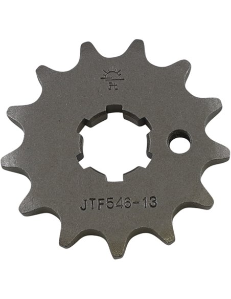 Front drive sprocket JTF546.13 13 teeth 420 PITCH NATURAL STEEL