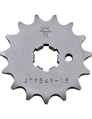 Front drive sprocket JTF546.15 15 teeth 420 PITCH NATURAL STEEL