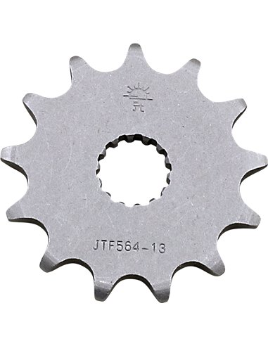 Front drive sprocket JTF564.13 13 teeth 520 PITCH NATURAL STEEL